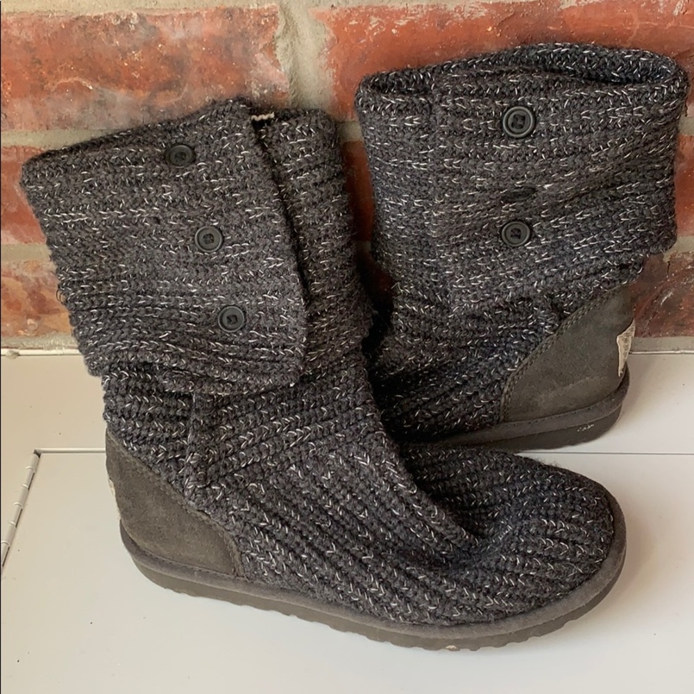 UGG Australia Women's Sweater Sock Boots Pull On